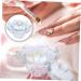 minkissy 1pc Nail Art Crystal Cup Manicure Crystal Cup Liquid Powder Mixing Cup Clear Container Mini Containers Nail Art Powder Dish Nail Crystal Bowls Nail Liquid Dish Nail Art Dish Cup - Buy Online on GoSupps.com