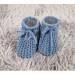 Royal Icon Baby Booties 0-3 Months - Warm & Safe Slippers for Baby Boys & Girls - Newborn Baby Boots Ri401 in Dusty Blue - Buy Online on GoSupps.com