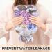 Naanle 2L Transparent Hot Water Bottle - Hortensia Flower & Bee Design for Menstrual Cramps Pain Relief Hand/Foot Heat & Cold Therapy - Buy Online on GoSupps.com