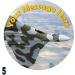 cakes edible RAF Vulcan Bomber Round 7.5 inch party decoration Topper on Icing/Fondant/Frosting Sheet - Buy Online on GoSupps.com