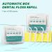 200PC Dental Flossers - Hygienic Tooth Cleaning & Portable Toothpicks for Families & Travel | International Shipping - Buy Online on GoSupps.com