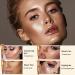 Blush Beauty Wand Liquid Contour Beauty Wand Highlighter Contour Blush with Cushion Applicator Bronzer Stick Long Lasting&Smooth Matte Makeup Stick (06#) - Buy Online on GoSupps.com