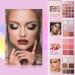 Palette De Fards Paupi res | 43 Couleurs Cosm tiques Imperm ables Highlighter Contour Fard Paupi res Kit De Maquillage Pour F te Voyage Vacances Rendez-vous Mariage S ances Photo Femmes - Buy Online on GoSupps.com