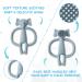 Vicloon Baby Biting Toys - BPA-Free Elephant Teething Rings (2 Pack) for 3+ Months - Gray & Green Silicone Gum Relief - Buy Online on GoSupps.com