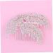 MAGICLULU Hair Comb Clip Tiara Bridal Wedding Hair Comb Hair Comb Slide Clip Hairpiece Rhinestone Hair Comb Rhinestone Comb Bride Dress Hairpin - Buy Online on GoSupps.com