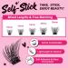 48Pcs Self Adhesive Cluster Lashes | Reusable, No Glue Needed | Easy to Use Velvety D-10-18 Mix - Buy Online on GoSupps.com