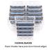 Taconic Shave 40 Triple Razor Blade Cartridges - Compatible with Gillette Sensor & Personna Triflexx Handles - Buy Online on GoSupps.com