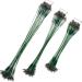 Scotank Fishing Leaders, Fish Line Stainless Steel Wire with Swivels Snap Connect Fishing Gear and Equipment Tackle Kit, for Lures Bait Rig Or Hooks, Fishing Gift 40LB 60PCS Green