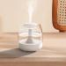 Essential Oil Diffuser - 440ml Aromatherapy Humidifier Quiet Cool Fog 7 Colors Auto Shut-Off USB Vaporizers - White - Buy Online on GoSupps.com