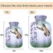 NAANLE Kolibri Lavender 2L Hot Water Bottle with Cover - Pain Relief for Menstrual Cramps & Thermal Therapy - Buy Online on GoSupps.com