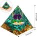 Handmade Orgone Pyramid for Positive Energy Amethyst Crystal Sphere Pyramid Protection Crystals Energy Generator for Stress Reduce Healing Meditation Attract Wealth Lucky (Green Tree of Life) - Buy Online on GoSupps.com