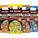 ANSMANN Hearing Aid Battery Size 13 Zinc-Air 1.4V - 6 Pack | Long-lasting Power for Hearing Aids - Buy Online on GoSupps.com