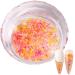 1Box 3D Dried Flower Nails Art Nail Accessories Elegant Nails Art Adornments Decoration Perfect For Nail Decoration Mixed Flowers For Nails Art S053D