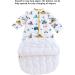 Chilsuessy Baby Sleeping Bag with Detachable Sleeves - 3.5 Tog, 100% Cotton, City Car Design - For Infant Toddler (2-4 Years) - Buy Online on GoSupps.com