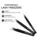 BEYELIAN Eyelash Extension Tweezers Set - 3 Professional Isolation & Volume Lash Tweezers in Black - Buy Online on GoSupps.com