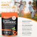 Turmeric Tablets 5000mg with Black Pepper & Ginger - 120 High Strength Curcumin Supplements - Turmeric and Black Pepper Tablets (Not Turmeric Capsules or Powder) Vegan & Gluten Free - Buy Online on GoSupps.com