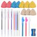 Tailors Chalk Sewing Fabric Chalk and Fabric Markers for Quilting 10PCS Tailor s Chalk 4PCS Heat Erasable Fabric Marking Pens with 4 Refills 3 PCS Sewing Fabric Pencils