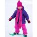 Kids Winter Waterproof Ski Gloves 2 Pairs for Cold Weather - Purple Red - 3-6 Years - Buy Online on GoSupps.com