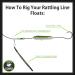 Catfish Rattling Line Float Lure 4 inch (3-Pack) - Demon Dragon Style Peg for Santee Rig Fishing - Green Sunfish Blue Crappie Purple Shiner - Buy Online on GoSupps.com