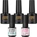 PEACECOLOR 7ML Base and Top Coat Matte Top Coat 8ML Nail Prep Dehydrator and Primer Kit Shine Glossy Finish Long Lasting for DIY Nail Art Design at Home Beauty Gifts color 201 - Buy Online on GoSupps.com