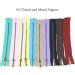 Beaulegan Metal Zippers 10 Pcs - Antique Brass Close-end 6 Inch Assorted Color Mix - Buy Online on GoSupps.com