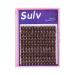 Sulv Lash Cluster S001 Dark Brown - 144pcs D Curl Lashes Extensions Kit (8mm-20mm) - Wispy & Easy to Apply - Buy Online on GoSupps.com