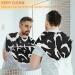 Beard Bib Apron for Men | Non-Stick Waterproof Hair Catcher Cape - Halloween Bat Pattern - Perfect for Shaving & Trimming - International Shipping - Buy Online on GoSupps.com
