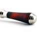 Triple Blade Turtle Effect Razor - Stainless Steel Interchangeable Mini Handle - Perfect Gift for Shaving Enthusiasts - Buy Online on GoSupps.com