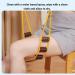 Wooden Cervical Vertebra Massage Roller Rope | Relieve Muscle Soreness & Stress | Lymphatic Drainage Manual Massage Belt - Buy Online on GoSupps.com