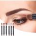 6 Colors Eyeshadow Stick Set 6 Colors Shimmer Glitter Pearl Eye-Shadow Stick Eyeshadow Crayon Shimmer Waterproof and Long-Lasting Eye Shadow Cream Stick for Smoky Eye Brightener Makeup - Buy Online on GoSupps.com