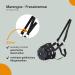 Marengos Fressbremse Horse & Pony Muzzle | Adjustable Food Protection for Grass Control | Black Wicker Design for Shetty Pony Full & Warmblood - Buy Online on GoSupps.com