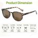 Madison Avenue Round Bifocal Reading Sunglasses - Demi 2.5x Magnification - UV Protection Sun Reader Glasses for Women and Men - Buy Online on GoSupps.com