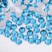 3000 Pieces SS12 3mm Flatback Rhinestones Clear Glass Round Gems Crystals for Nail Art DIY Crafts Clothes Shoes Bags (Aqua Blue) SS12/3mm Aqua Blue