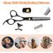 NVIYAM Hairdressing Scissors Set 15 Pieces Hair Cutting Scissors Professional Set 6.7 Inch Hair Cutting Scissors Professional Thinning Scissors Set for Women Men Children Family Hairdressing - Buy Online on GoSupps.com