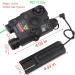 Ratulie Upgraded PEQ 15 Model Green Laser & IR Flashlight Combo - 270 Lumens for AEG GBB CQB Rifle - Airsoft Black - Buy Online on GoSupps.com