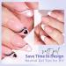 Buy Bartbox Short Almond Press On Nails - Soft Gel Full Cover Nail Tips | Pre-Designed Pink Artificial Fingernails for Nail Extensions - Buy Online on GoSupps.com