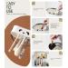 Silicone Makeup Brush Cleaner Tool with Drying Holder & Organizer Box (Panda/White) - Essential for Flawless Makeup Application - Buy Online on GoSupps.com