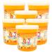 Tanoshiya Mango Popping Boba Pearls for Bubble Tea Dessert Toppings Cocktails - 1.3KG (Pack of 6)