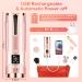 Upgraded Cordless Automatic Curling Iron - Portable Hair Curler with 6 Temperatures & Timers 5000mAh Rechargeable Battery - Buy Online on GoSupps.com