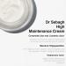 Dr Sebagh High Maintenance Cream (1.7 fl oz) - Ultra-Rich Hydrating Moisturizer - Facial Moisturizer for Dry Skin - Anti-Aging Cream for Face - Luxurious Hydrating Moisturizer for Women - Buy Online on GoSupps.com