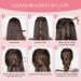 1000 Small Clear Hair Elastics with Hair Styling Tools for Girls and Women - Buy Online on GoSupps.com