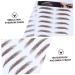 Beavorty 10 Pcs Eyebrow Stickers Eyebrow Transfer Tattoos Hair-like Eyebrows Stickers 6d Eyebrow Trimming - Buy Online on GoSupps.com