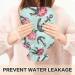 NAANLE Watercolor Rose Anchor Hot Water Bottle - 1L | Transparent for Bed Hand & Feet | Heat & Cold Therapy - Buy Online on GoSupps.com