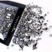 Mixed Flat Bottom Nail Art Rhinestones Set DIY Nails Decor For Nail Enthusiasts And Professional Artists Mine black