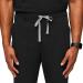 FIGS Cairo Cargo Scrub Pants for Men - Classic Straight Leg Fit - 9 Pockets - 4-Way Stretch - Anti-Wrinkle - Black - Regular Large - Buy Online on GoSupps.com