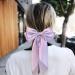 Big Bow Hair Clips for Women Bow Hair Clips Hair Slides Solid Color Bowknot Hairpin French Barrette with Satin Tail Large Bows for Women Girls Hair Scrunchies Accessories Purple - Buy Online on GoSupps.com