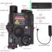 Ratulie Upgraded PEQ 15 Model Green Laser & IR Flashlight Combo - 270 Lumens for AEG GBB CQB Rifle - Airsoft Black - Buy Online on GoSupps.com