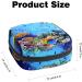 GIAPB Period Bag | Sanitary Napkin Storage & Travel Makeup Pouch | Underwater Fish Color - Buy Online on GoSupps.com