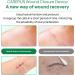 5pcs Zip Stitch Suture Free Wound Closure Strips | Butterfly Bandages for Emergency Laceration Repair - First Aid Kit Essential - Buy Online on GoSupps.com