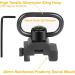 Sokiss 2PCS QD Sling Swivel Mount with 2 Point Sling - Heavy Duty 1.25 Push Button Quick Release Attachment for Picatinny/Weaver Rail - Buy Online on GoSupps.com